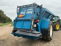 2014 bunning lowlander 150 hbd breedstrooier mestwagen - afbeelding 25 van  30