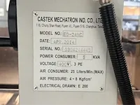 2014 castek ed-24nc startgat erodeermachine, elektrode 0;3-3mm - afbeelding 17 van  19