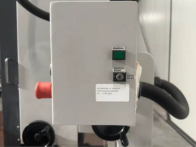2014 castek ed-24nc startgat erodeermachine, elektrode 0;3-3mm - afbeelding 18 van  19