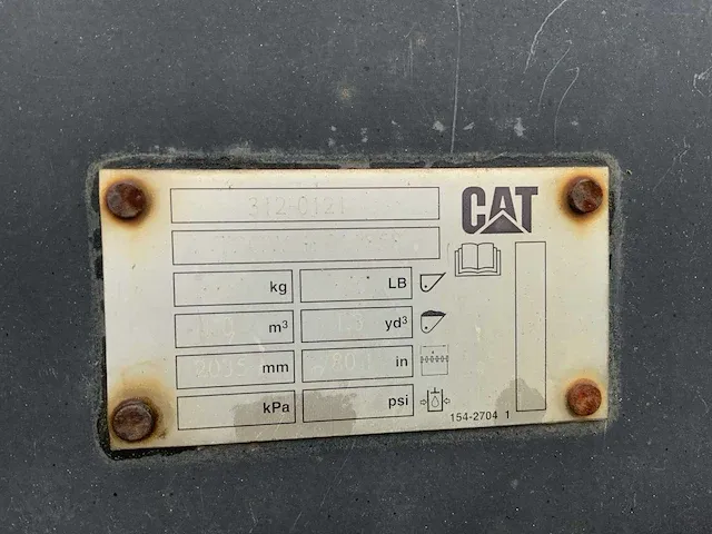 2014 caterpillar 907h shovel - afbeelding 11 van  29