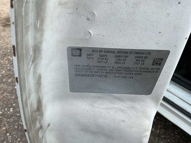 2014 chevrolet impala personenauto - afbeelding 13 van  13