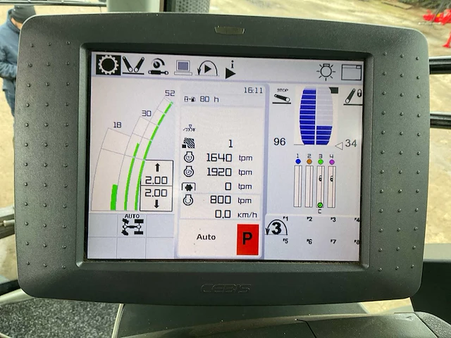 2014 claas 810 axion cmatic vierwielaangedreven landbouwtractor - afbeelding 20 van  38
