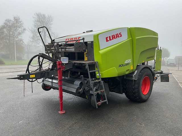 2014 claas rollant 455 uniwrap perswikkel combinatie - afbeelding 36 van  43