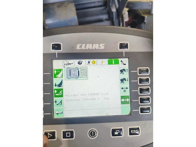 2014 claas rollant 455 uniwrap perswikkel combinatie - afbeelding 38 van  43