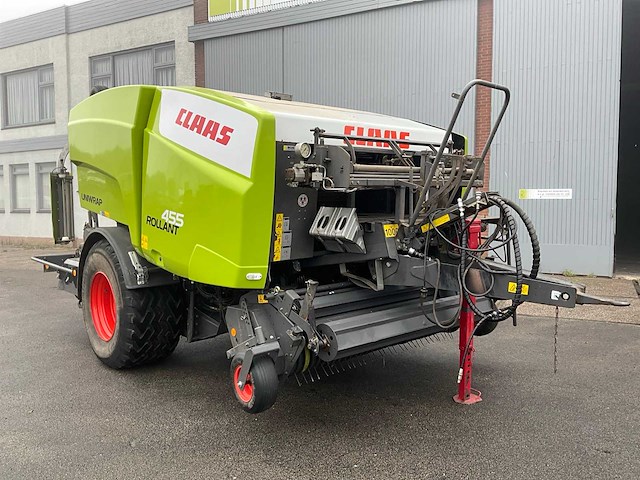 2014 claas rollant 455 uniwrap perswikkel combinatie - afbeelding 34 van  43