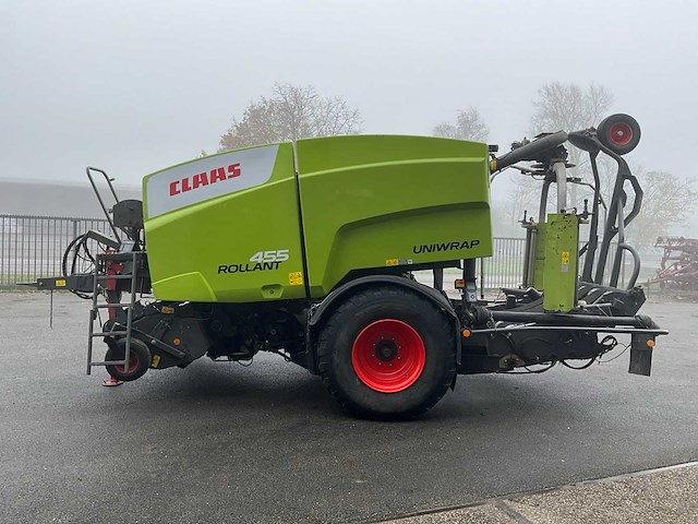 2014 claas rollant 455 uniwrap perswikkel combinatie - afbeelding 43 van  43