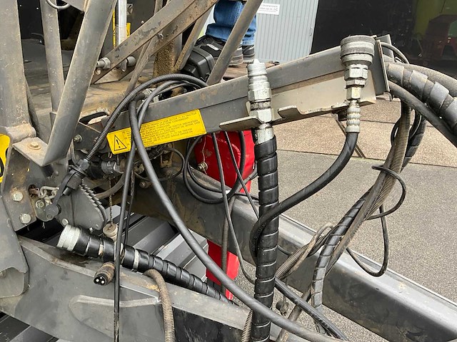 2014 claas rollant 455 uniwrap perswikkel combinatie - afbeelding 10 van  43