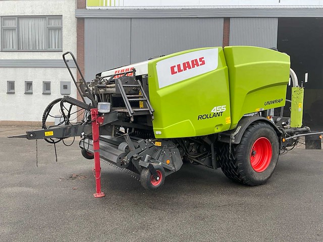 2014 claas rollant 455 uniwrap perswikkel combinatie - afbeelding 1 van  43