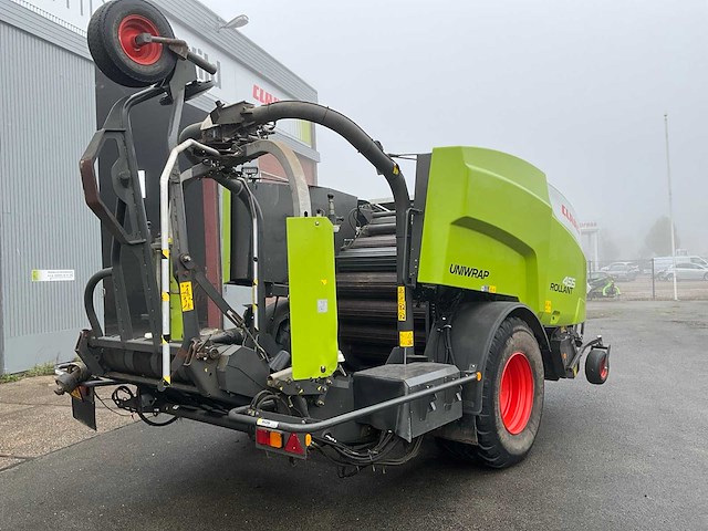2014 claas rollant 455 uniwrap perswikkel combinatie - afbeelding 40 van  43
