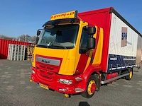 2014 daf lf 220 fa vrachtwagen met laadklep - afbeelding 2 van  44