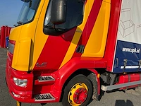 2014 daf lf 220 fa vrachtwagen met laadklep - afbeelding 3 van  44