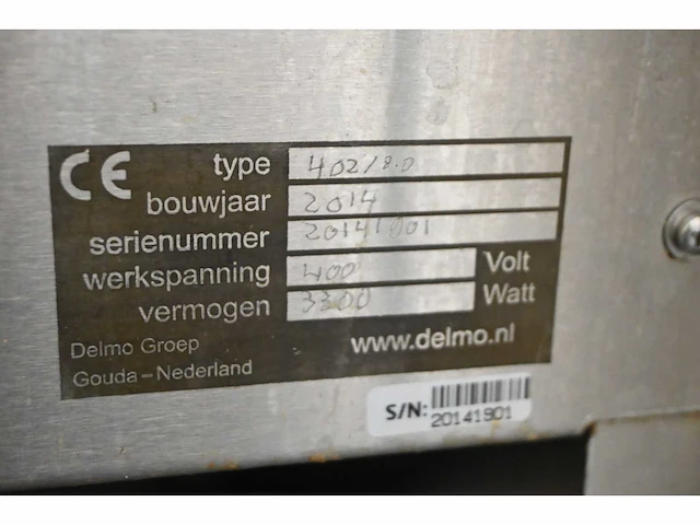 2014 delmo lexovac 402 / 8.0 vacuümeer machine - afbeelding 6 van  6