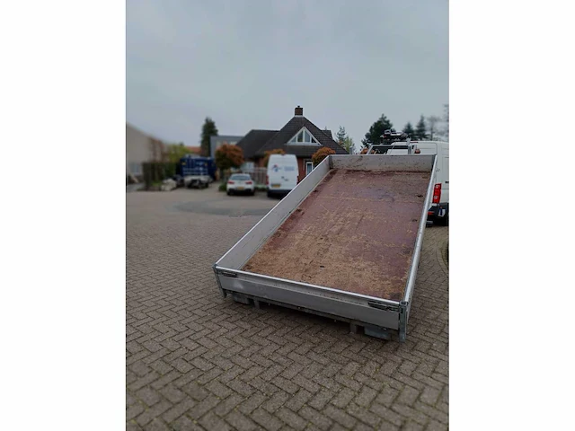 2014 dgs 4020c aanhanger container afzetsysteem met schaftunit en losse bak. 47-wk-zl - afbeelding 2 van  34