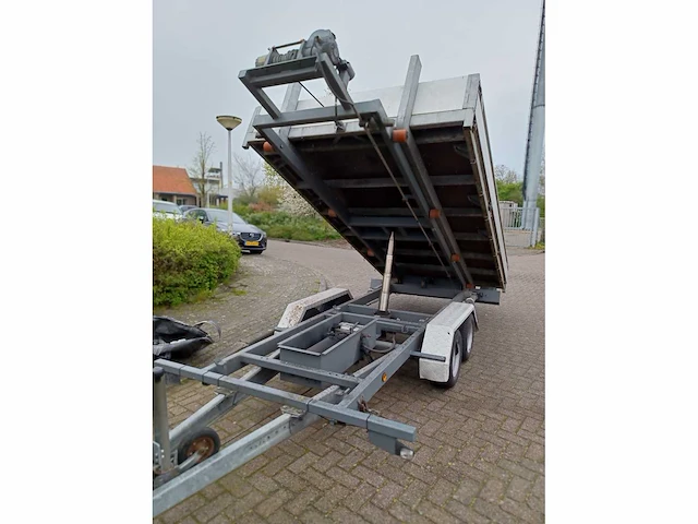 2014 dgs 4020c aanhanger container afzetsysteem met schaftunit en losse bak. 47-wk-zl - afbeelding 4 van  34