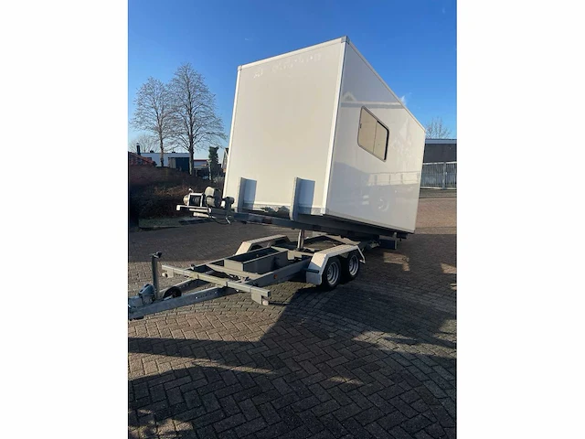 2014 dgs 4020c aanhanger container afzetsysteem met schaftunit en losse bak. 47-wk-zl - afbeelding 5 van  34