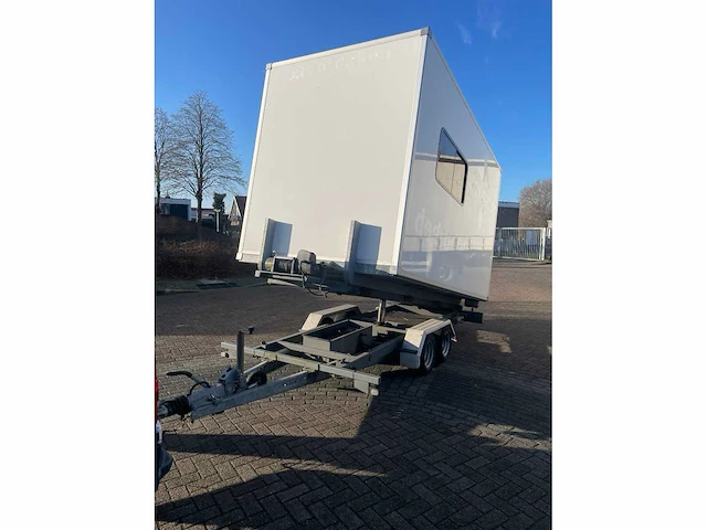 2014 dgs 4020c aanhanger container afzetsysteem met schaftunit en losse bak. 47-wk-zl - afbeelding 7 van  34