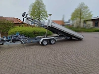 2014 dgs 4020c aanhanger container afzetsysteem met schaftunit en losse bak. 47-wk-zl - afbeelding 1 van  34