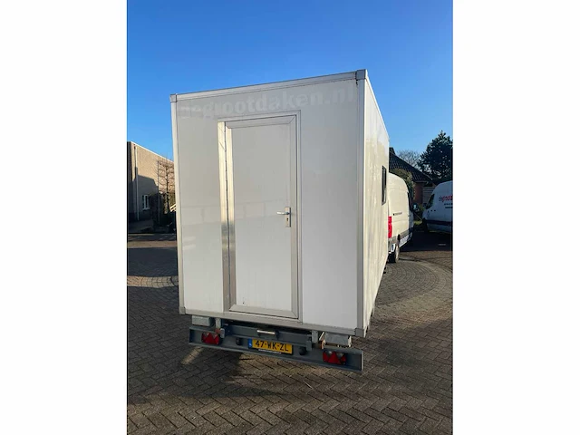 2014 dgs 4020c aanhanger container afzetsysteem met schaftunit en losse bak. 47-wk-zl - afbeelding 16 van  34