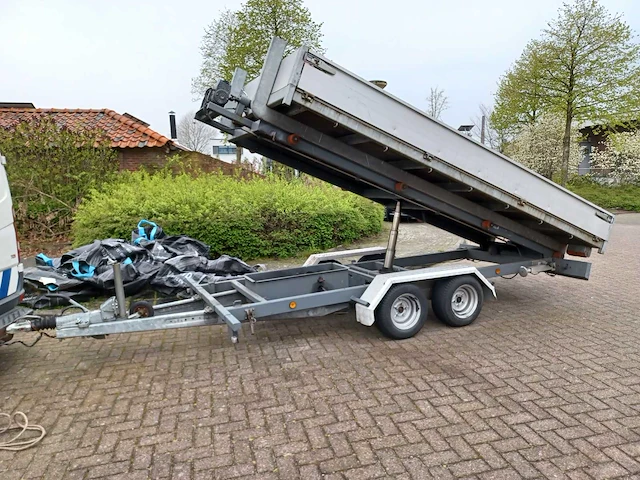 2014 dgs 4020c aanhanger container afzetsysteem met schaftunit en losse bak. 47-wk-zl - afbeelding 30 van  34