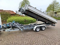 2014 dgs 4020c aanhanger container afzetsysteem met schaftunit en losse bak. 47-wk-zl - afbeelding 30 van  34