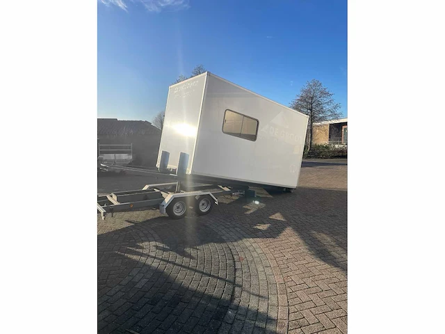 2014 dgs 4020c aanhanger container afzetsysteem met schaftunit en losse bak. 47-wk-zl - afbeelding 31 van  34