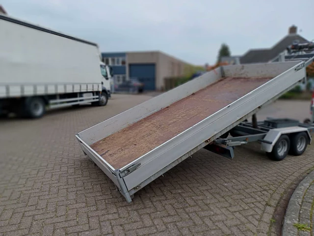 2014 dgs 4020c aanhanger container afzetsysteem met schaftunit en losse bak. 47-wk-zl - afbeelding 34 van  34