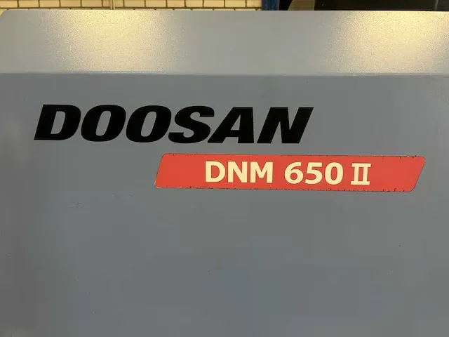 2014 doosan dnm 650 ii cnc bewerkingscentrum - afbeelding 9 van  20