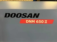 2014 doosan dnm 650 ii cnc universeel machinecentrum - afbeelding 3 van  18