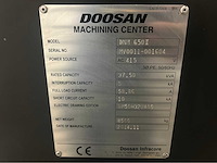 2014 doosan dnm 650 ii cnc universeel machinecentrum - afbeelding 10 van  18