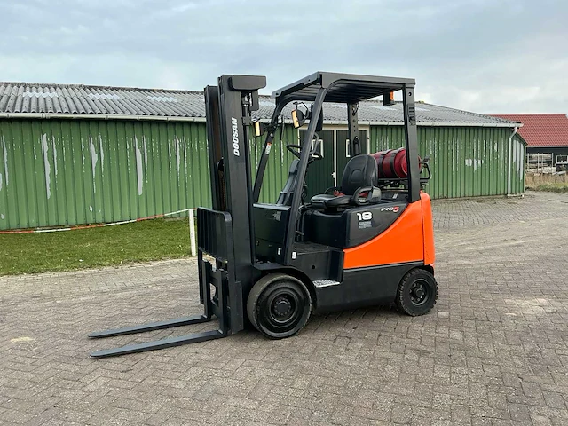 2014 doosan g18s-5 vorkheftruck - afbeelding 1 van  14