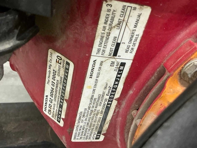 2014 europower ep3300 stroomgenerator - afbeelding 6 van  7