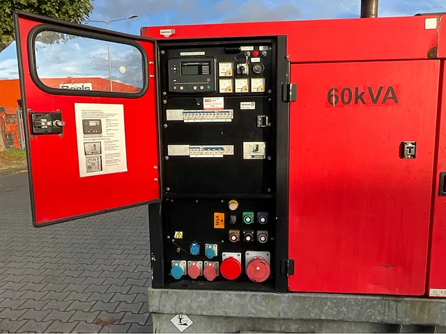 2014 europower generators epsr60tde stroom aggregaat - afbeelding 34 van  34