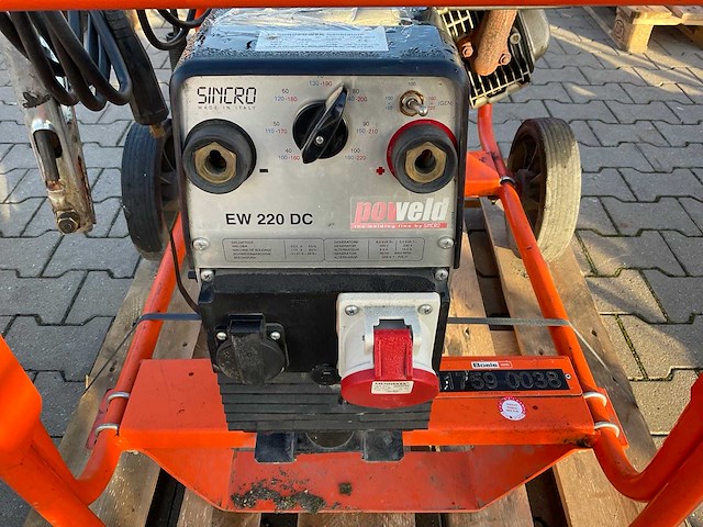 2014 europower / sincro ep200x / ew220dc lasaggregaat - afbeelding 9 van  10