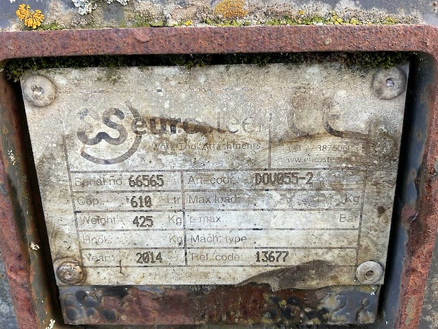 2014 eurosteel dov055-2 graafbak cw30 - afbeelding 6 van  6
