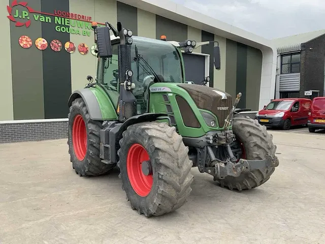 2014 fendt 516 power vierwielaangedreven landbouwtractor - afbeelding 12 van  34