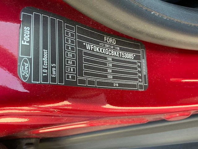 2014 ford focus 1.0 ecob. edit. plus personenauto - afbeelding 16 van  23