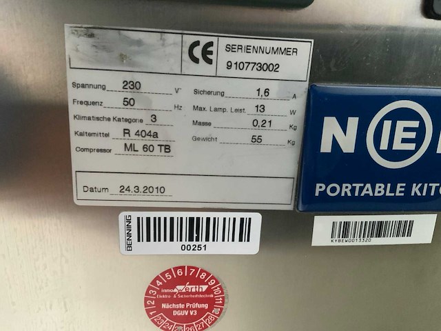 2014 gamko av/ms131hsf tafelmodel koelvitrine - afbeelding 5 van  5