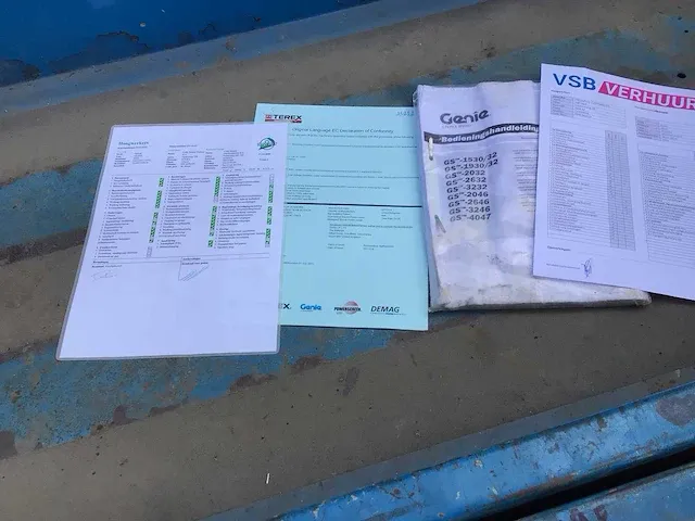 2014 genie gs-2032 schaarhoogwerker - afbeelding 10 van  12