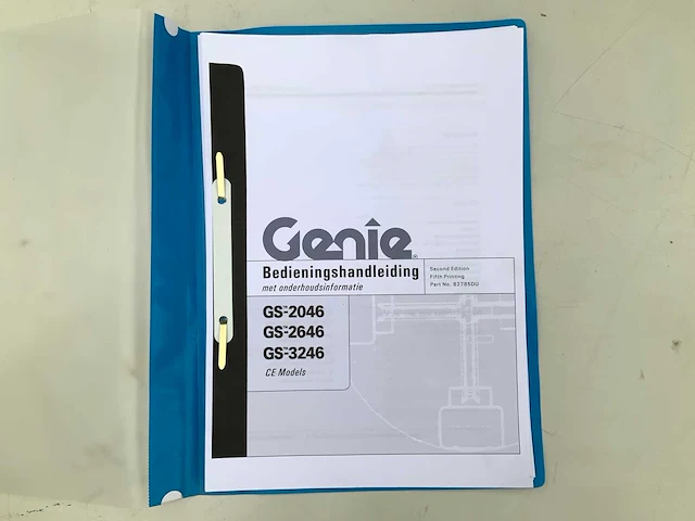 2014 genie gs2046 hoogwerker - afbeelding 19 van  26