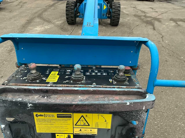 2014 genie s-100hd 33 meter hoogwerker 4x4x4 - afbeelding 2 van  37