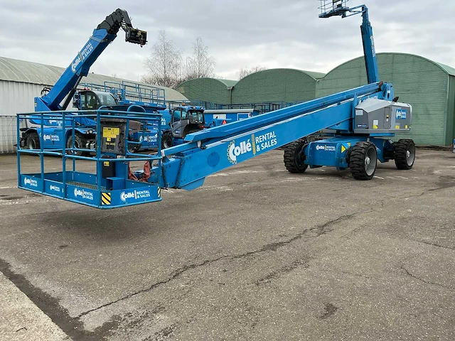 2014 genie s-100hd 33 meter hoogwerker 4x4x4 - afbeelding 1 van  37