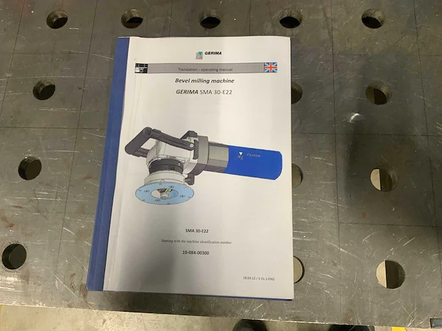 2014 gerima sma 30-e22 handfreesmachine - afbeelding 5 van  7