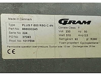 2014 gram plus f 600 vrieskast - afbeelding 8 van  8