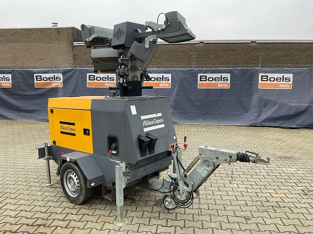 2014 grupos electrogenos europa / atlas copco qlt h50 lichtmast aggregaat aanhangwagen - afbeelding 12 van  21
