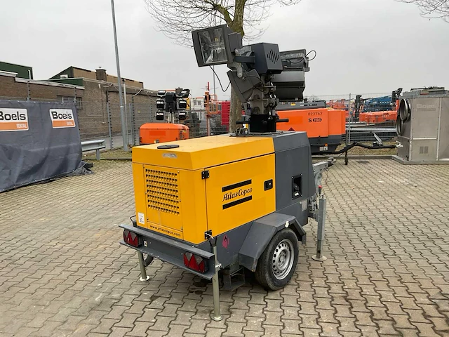 2014 grupos electrogenos europa / atlas copco qlt h50 lichtmast aggregaat aanhangwagen - afbeelding 15 van  21