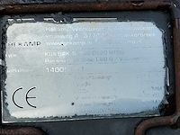 2014 hekamp kuilbak s-250 d120 h100 knijpbak/silagebak/voerbak - afbeelding 8 van  16