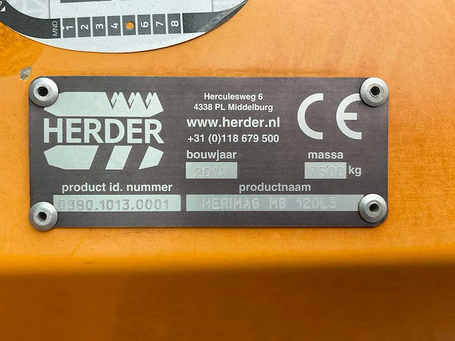 2014 herder herimag maaimachine - afbeelding 27 van  37