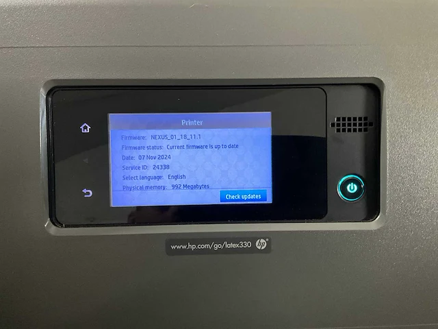 2014 hp latex 330 latex printer - afbeelding 17 van  20