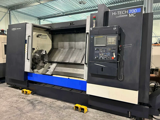 2014 hwacheon hi-tech 700 mc cnc draaibank - afbeelding 2 van  37