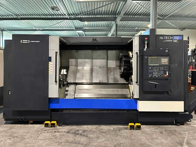 2014 hwacheon hi-tech 700 mc cnc draaibank - afbeelding 3 van  37